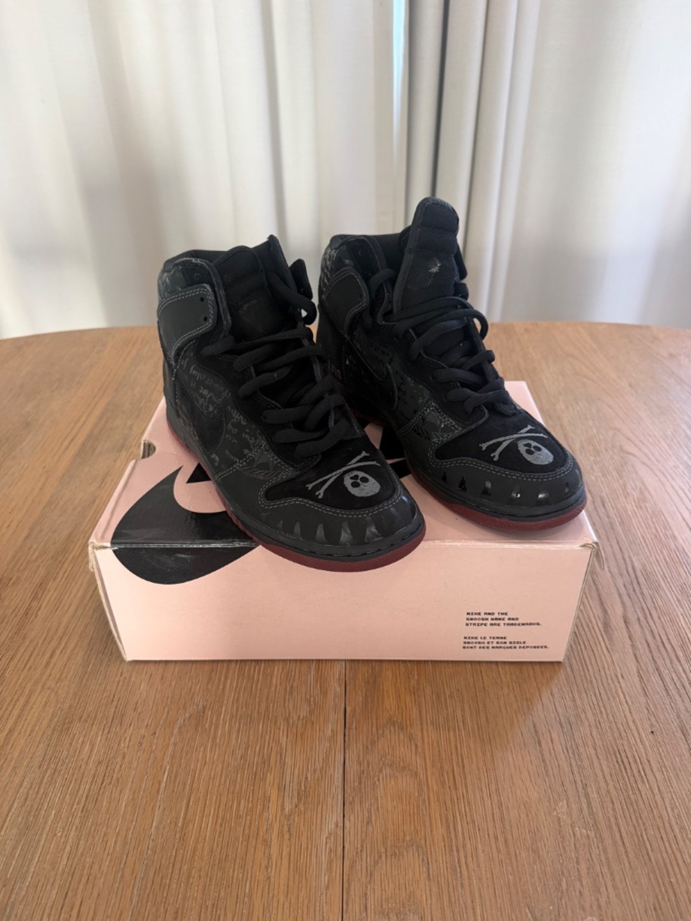 NIKE SB DUNK HIGH NEW SIZE 9.5 MELVINS DARK CHARCOAL BLACK 305050 003 - Picture 4 of 9